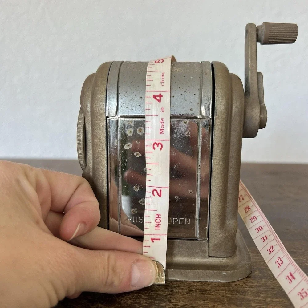 Vintage Boston Ranger 55 Pencil Sharpener 6 Hole Adjustable Point Selector USA